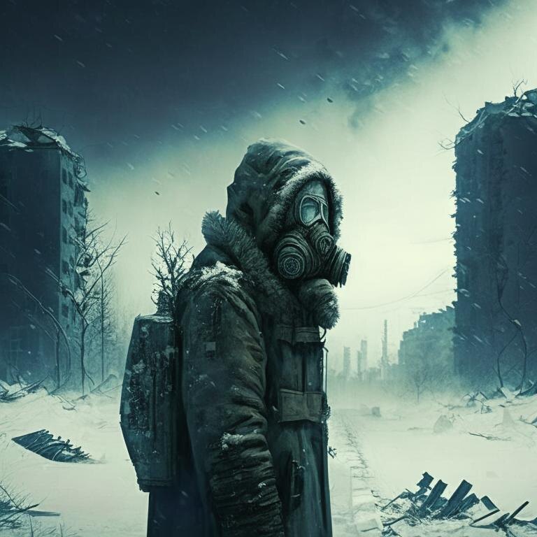 Ядерная зима — сценарий, который лучше не проверять. Создано ИИ