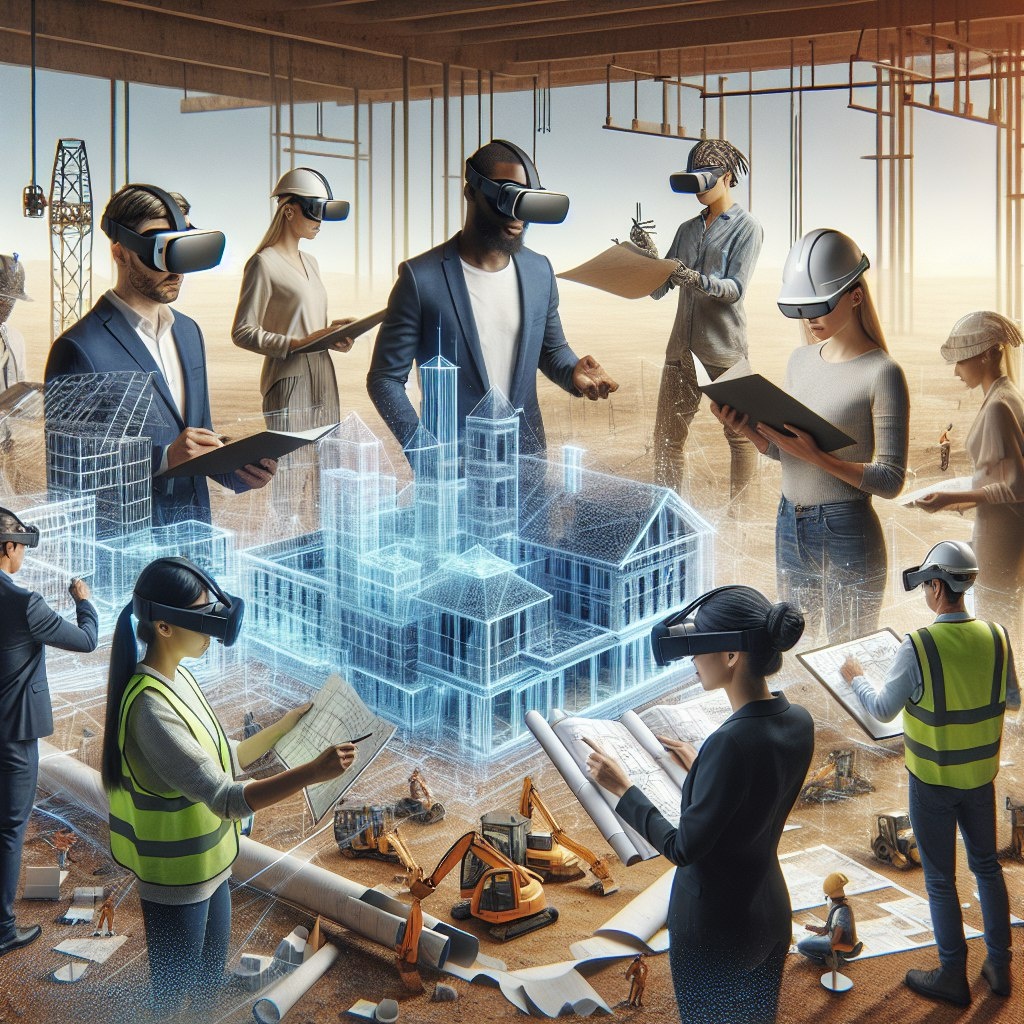 VR и AR в строительстве, 
Дополненная реальность в архитектуре, 
Виртуальная реальность для дизайна интерьеров, 
Как VR меняет строительство, 