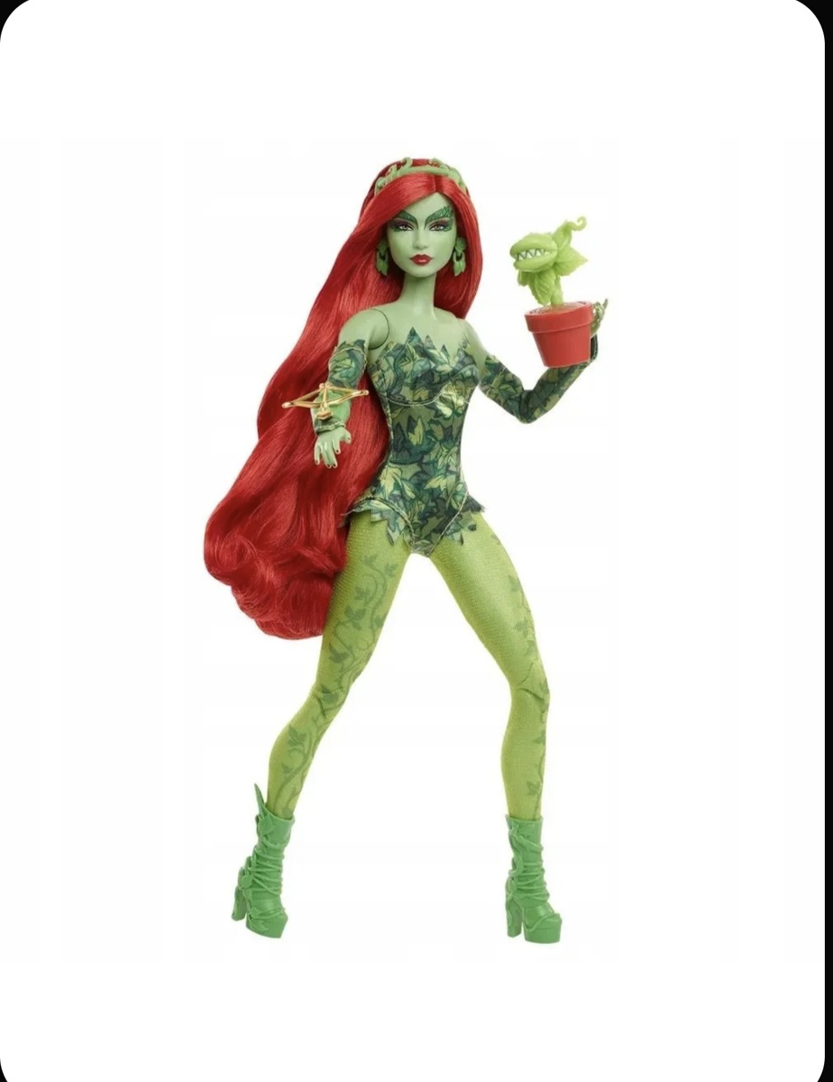 Кукла Mattel Barbie DC BATMAN - Коллекционная кукла Poison Ivy