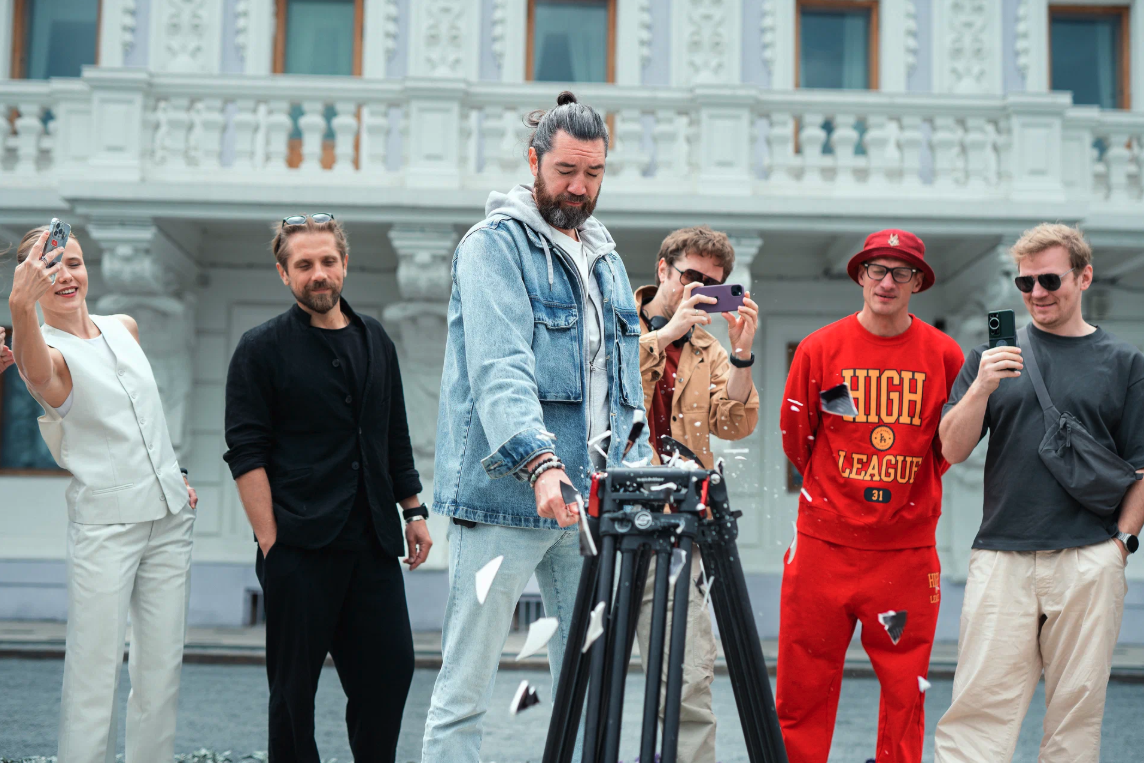 На съёмочной площадке сериала «Злые люди»