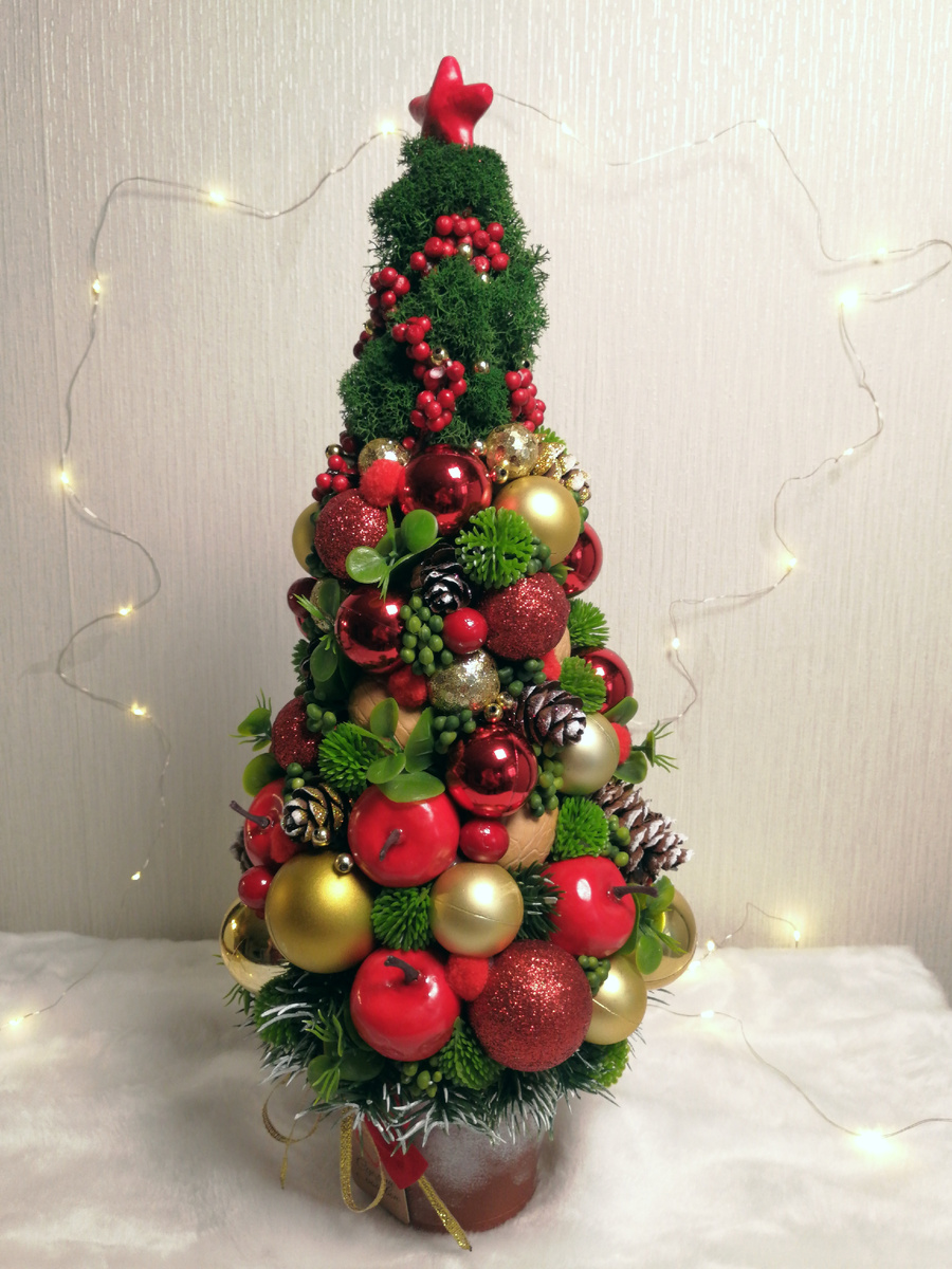 Та самая елка из простых, доступных материалов