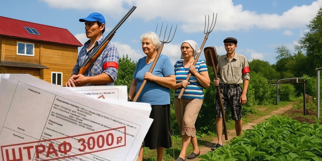 9 главных штрафов для дачников в 2025 году: за что придется заплатить в новом сезоне