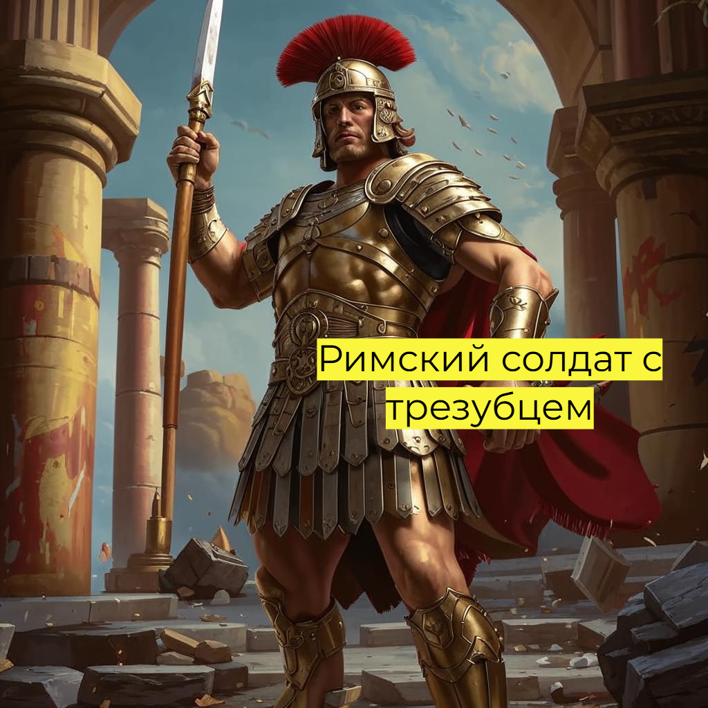 «Реконструкция возможного владельца артефакта. Создано ИИ»