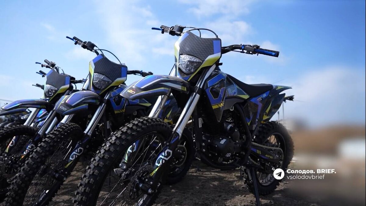 Фото: Мотоциклы для подразделений 40-й бригады морской пехоты / kamgov.ru