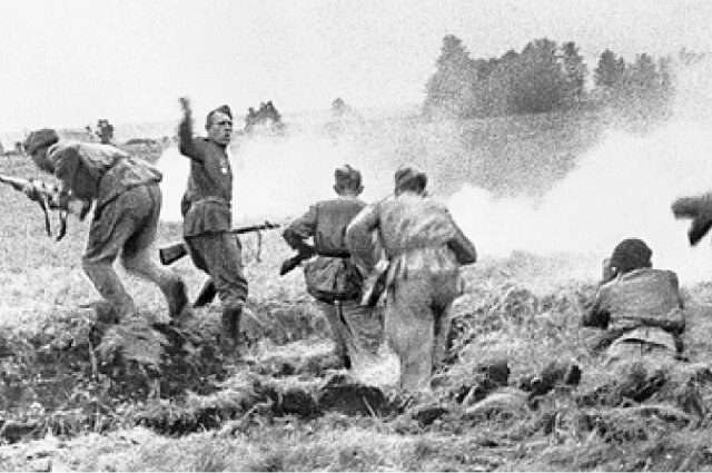    Кадр из фильма «Освобождение». Фото: Валерий Суходольский. Фото: РИА Новости