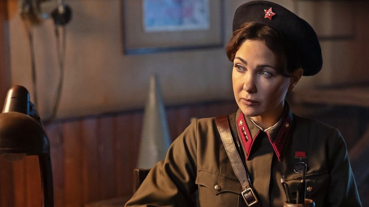 Екатерина Климова - роль Светланы Елагиной «По законам военного времени. Сталинград», кадр со съёмочной площадки