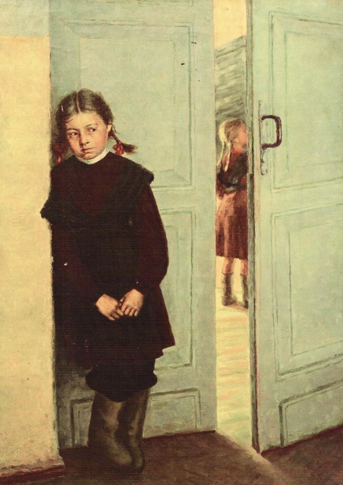 Ходырев Дмитрий Владимирович (1912 - 1986). «Провинилась». 1952 год.