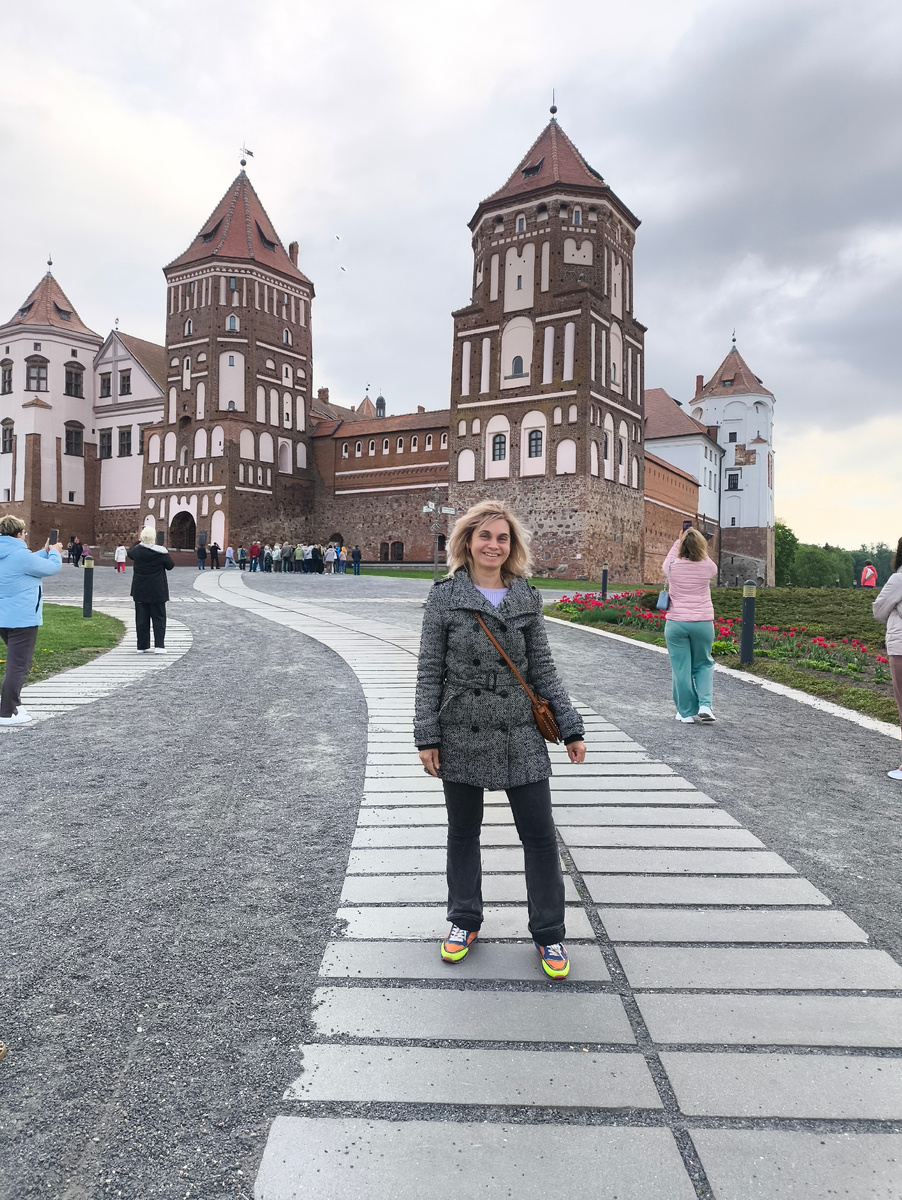 Фото автора. Беларусь. Пгт Мир. Мирской замок.