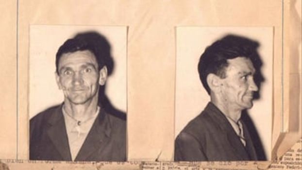 Полицейские фотографии Вальтера Флегеля, немца, который жил в Аргентне и которого приняли за Мартина Бормана, секретаря Адольфа Гитлера. НАЦИОНАЛЬНЫЙ АРХИВ