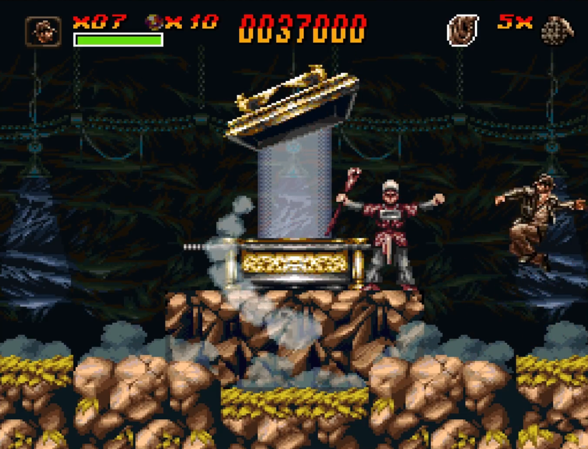 Indiana Jones' Greatest Adventures Super Nintendo Ковчег открыт