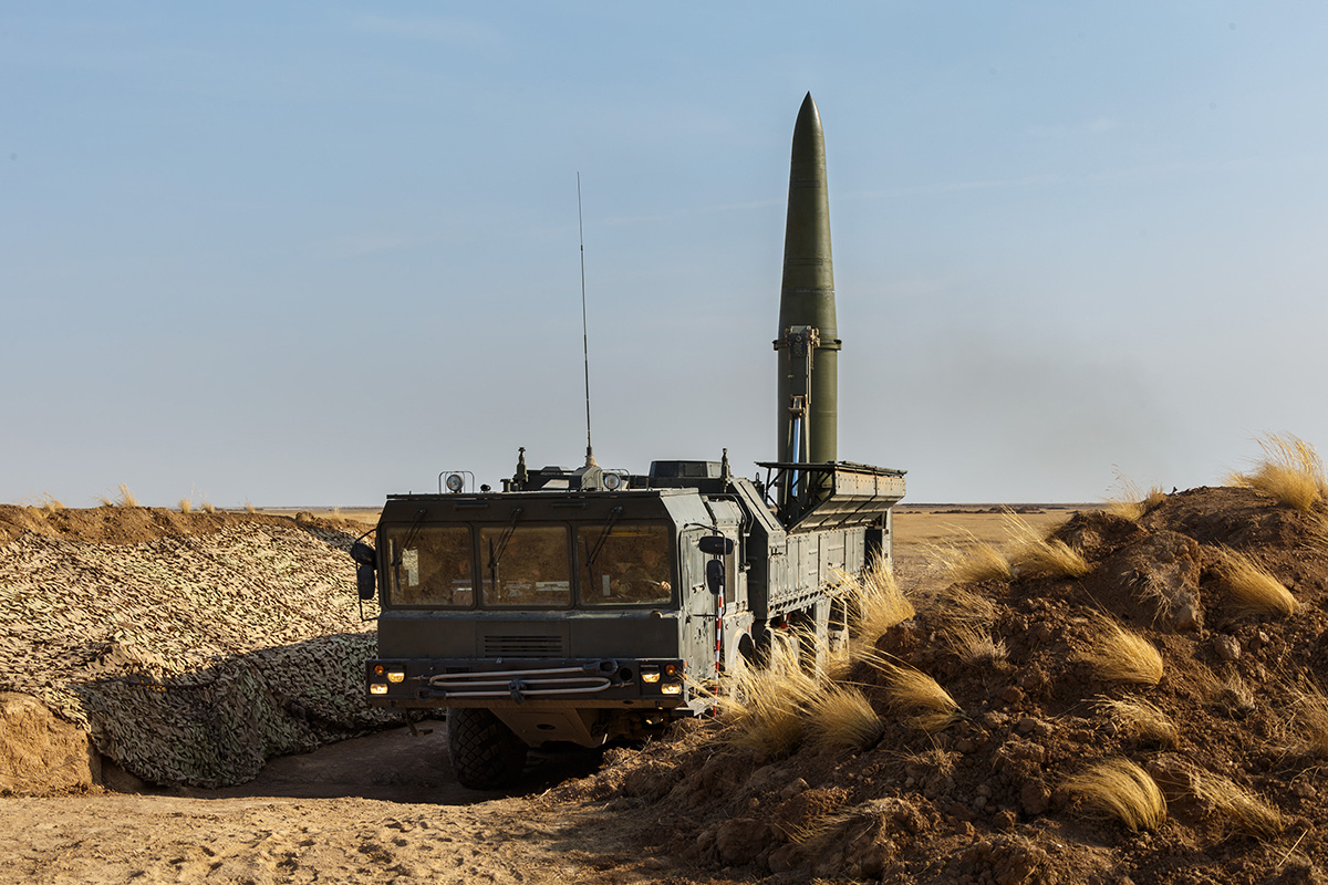 Россия испытала усовершенствованный «Искандер» с дальностью до 1000 км.  Фото: Фото: пресс-служба Министерства обороны Российской Федерации / mil.ru