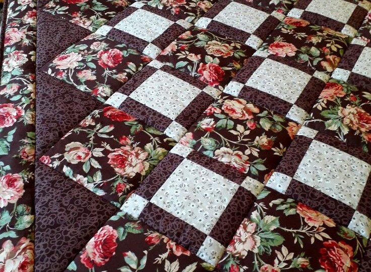 Квадраты в пэчворке - красиво, быстро, удобно и практично! Примеры рисунка - идеи для вдохновения.