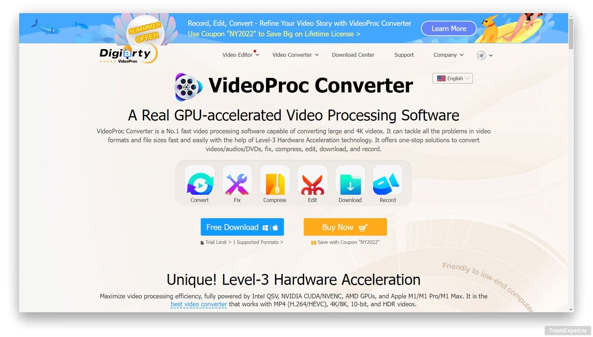 Сайт videoproc  📷
