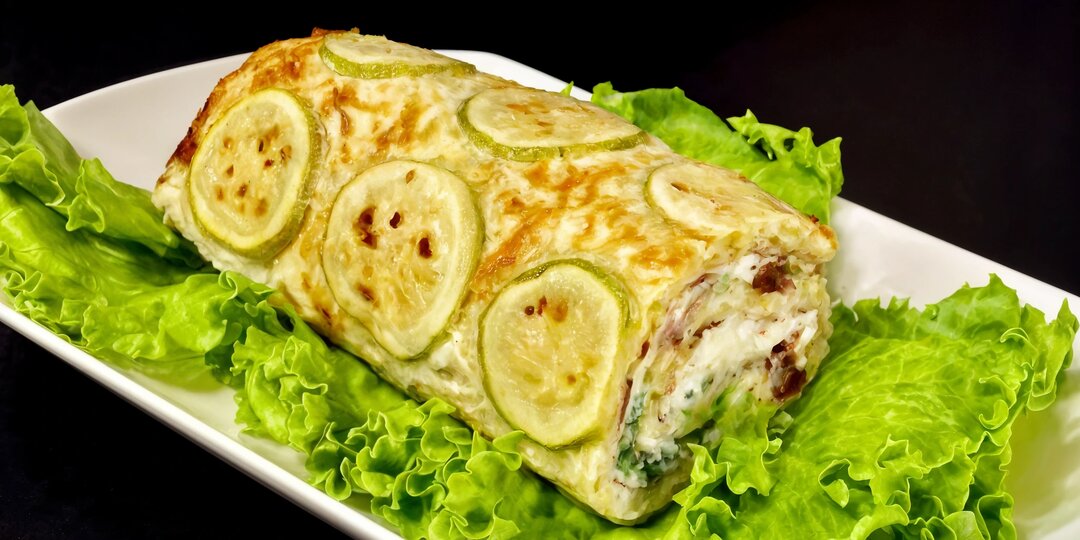 Закуска из кабачков, которая удивит: простая, как омлет — эффектная, как в ресторане