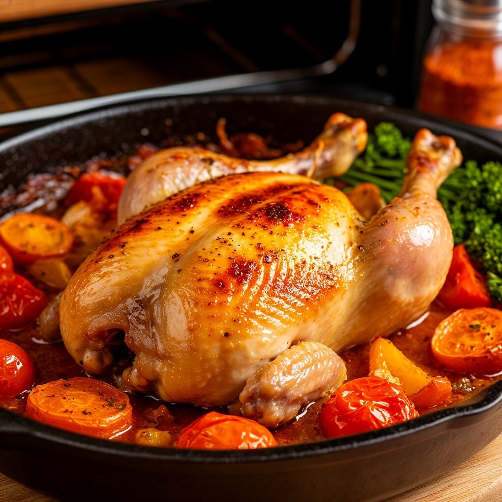 Курица сочная и ароматная