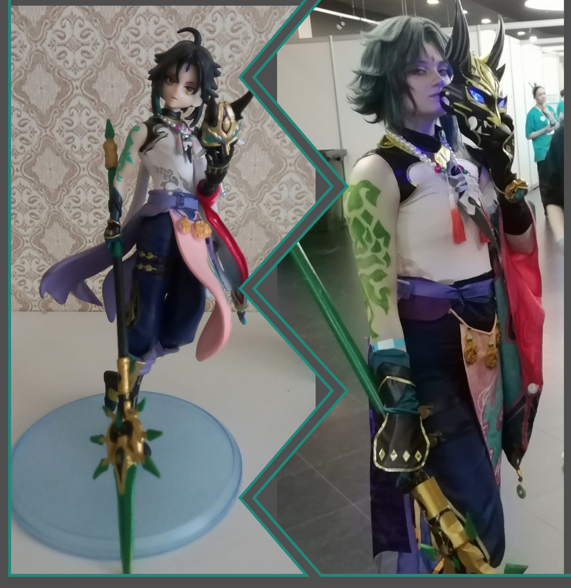 Наша фигурка живая