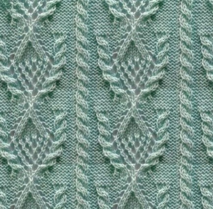 Пять красивых ажурных узоров для летних вязаных изделий!