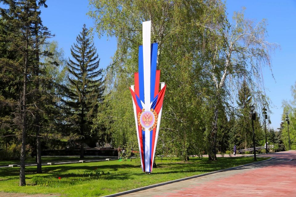    Барнаул перед Днем Победы. Источник: Виталий Барабаш