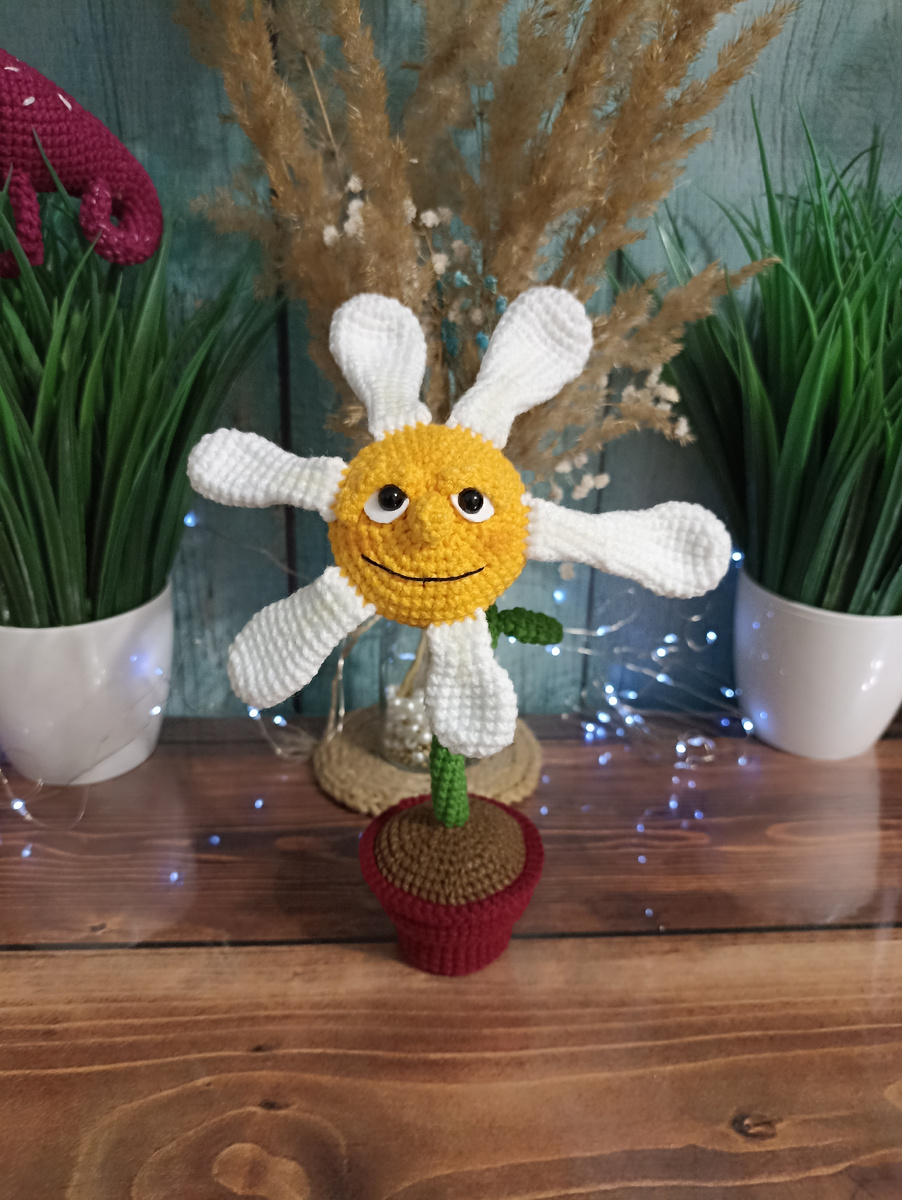 Цветочек с характером по мастер-классу Наташи Бабко