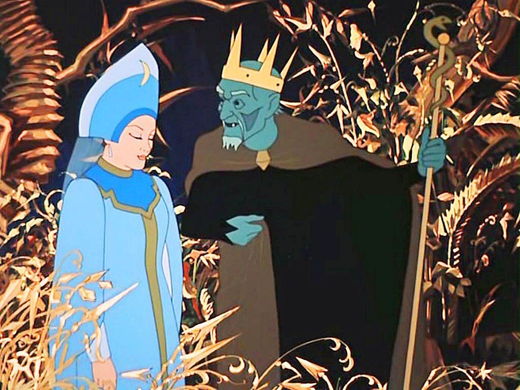 Кадр из мультфильма "Царевна-лягушка"