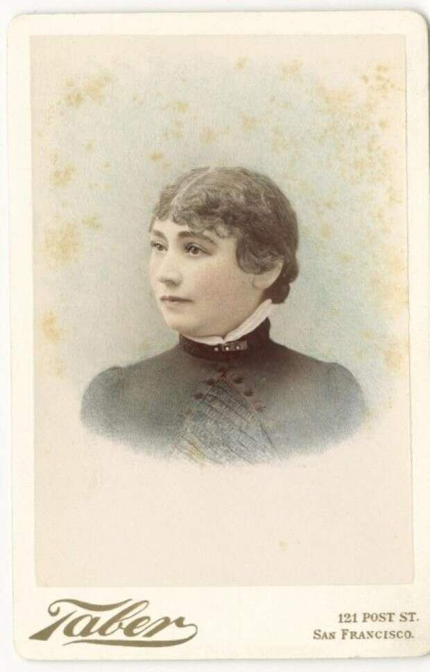 Сара Винчестер в молодости.