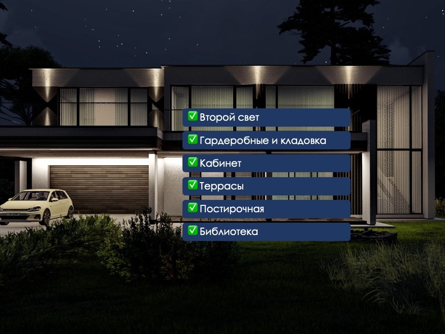 Визуализация экстерьера дома