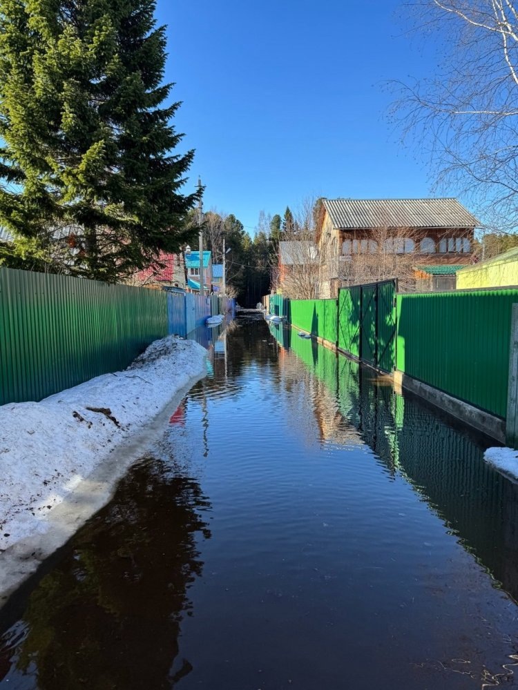    В Сургуте затопило 14 дачных участков