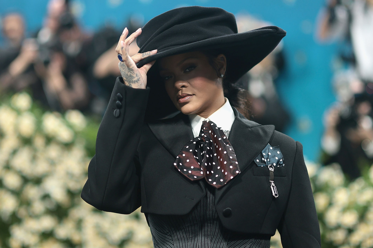    Рианна на Met Gala 2025
