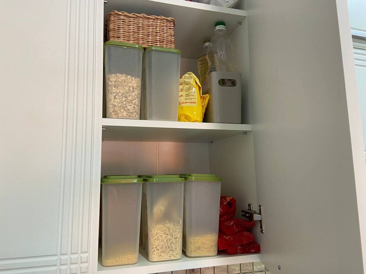 Всегда есть запасы круп и макарон