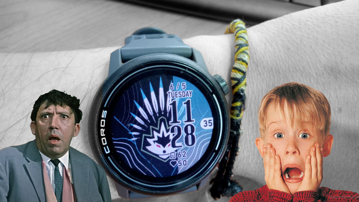 почему на часах ЁЖ? 😉