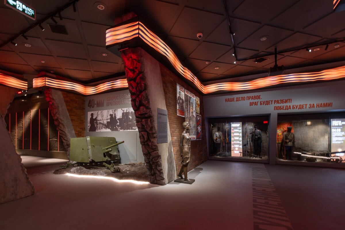    Новая масштабная экспозиция «Путь к Победе» открылась в Музее Победы