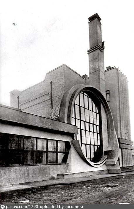 Фото из открытых источников интернета. Гараж Госплана 1936–1940.