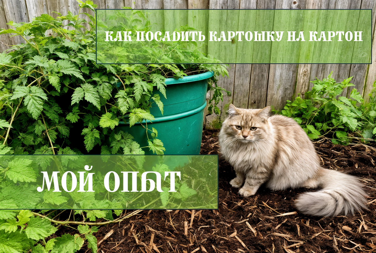 Кот Пушок! Крапиву под хмель положила, чтобы лучше вымачивалась крапивка! 