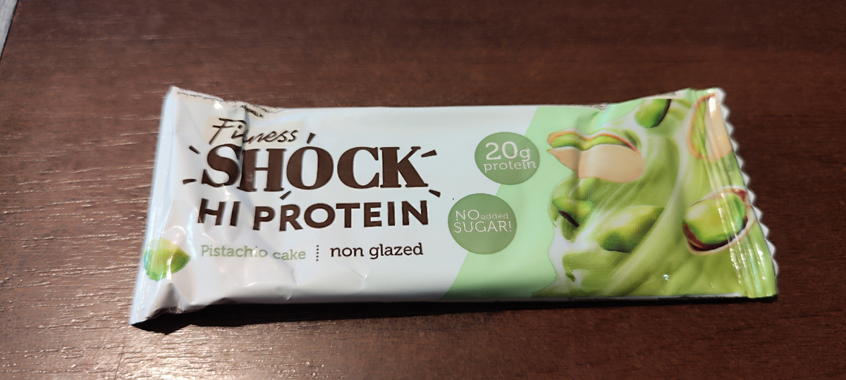 Попробовала новый вкус с фисташкой. Понравилось.