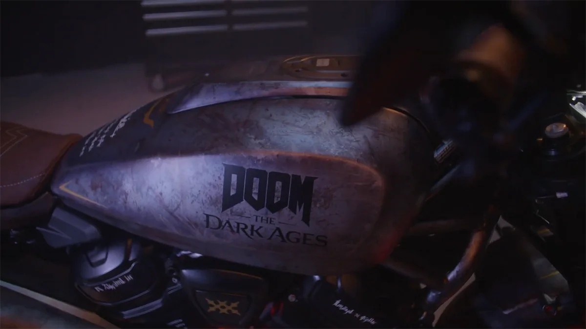 Источник фото: Bethesda. Harley-Davidson Sportster S в стилистике DOOM: The Dark Ages
