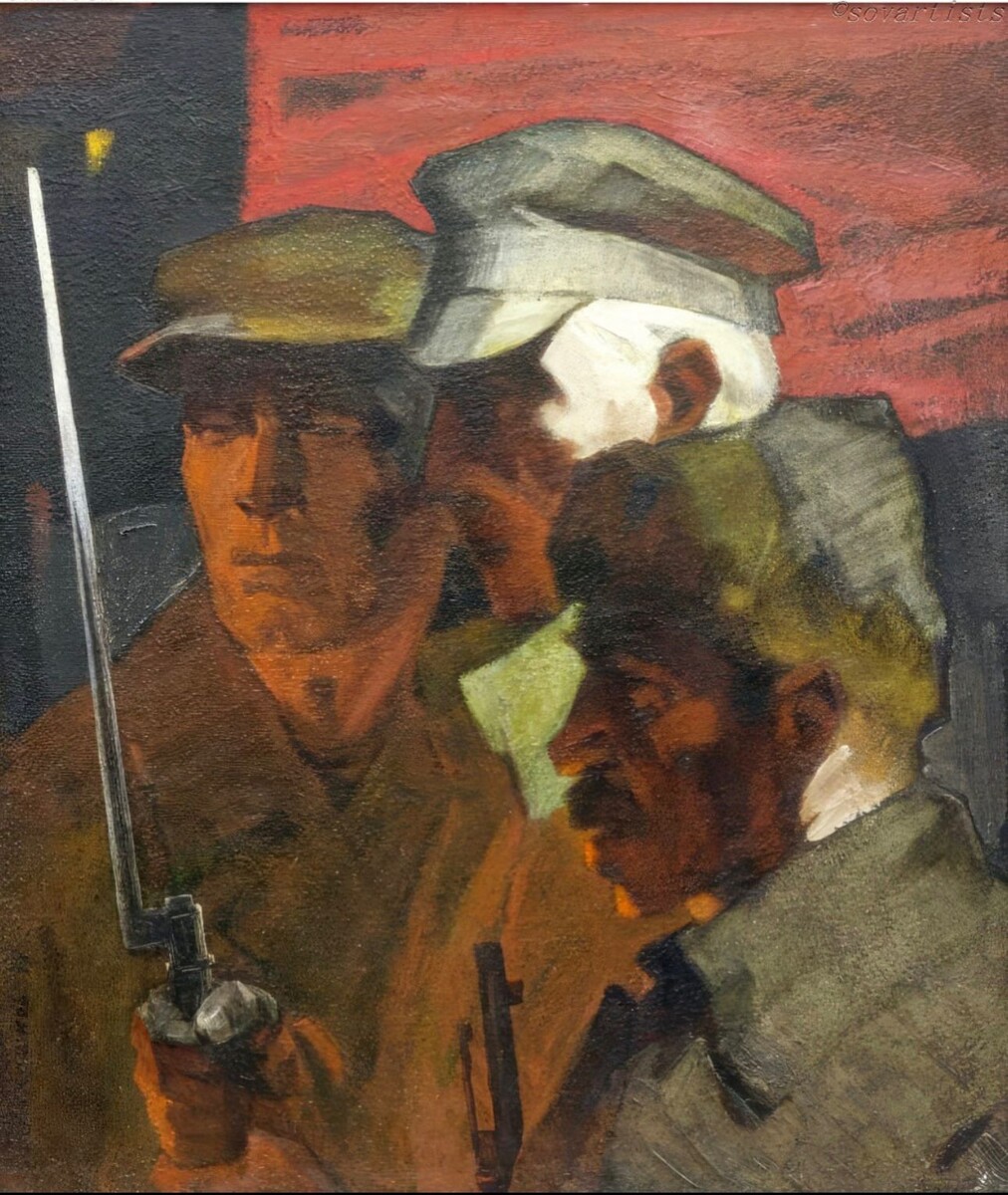 Борис Лукошников. «Шенкурские мужики». 1979