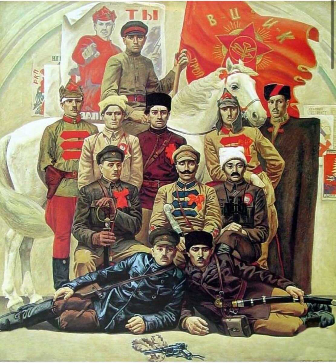 Виктор Псарёв. «Красные командиры». 1985