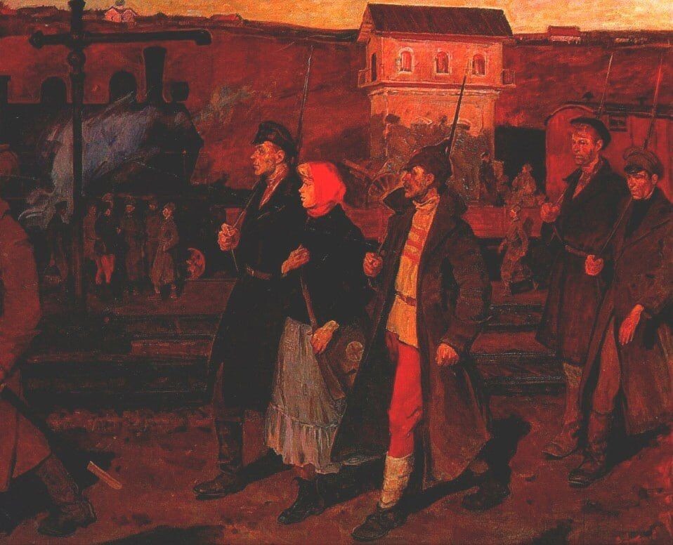 Владимир Некрасов. «За власть Советов». 1985