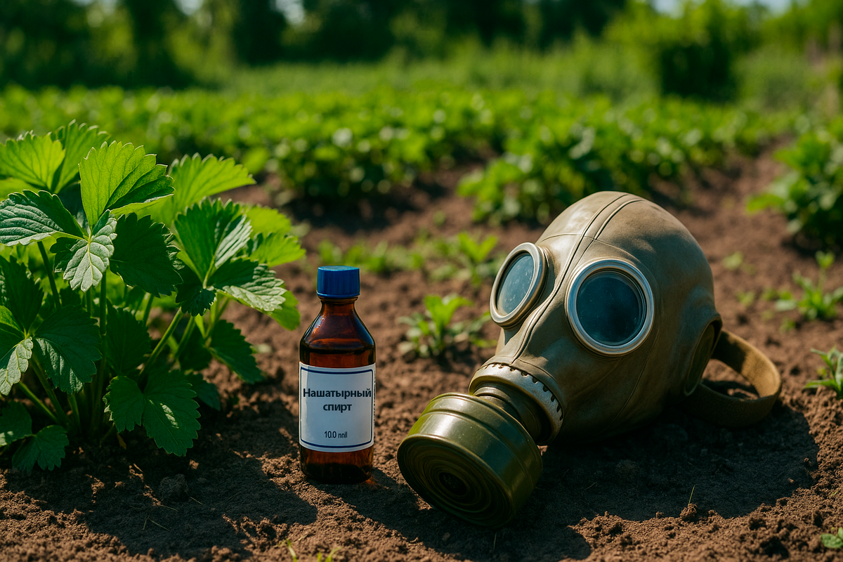 Нашатырный спирт для клубники