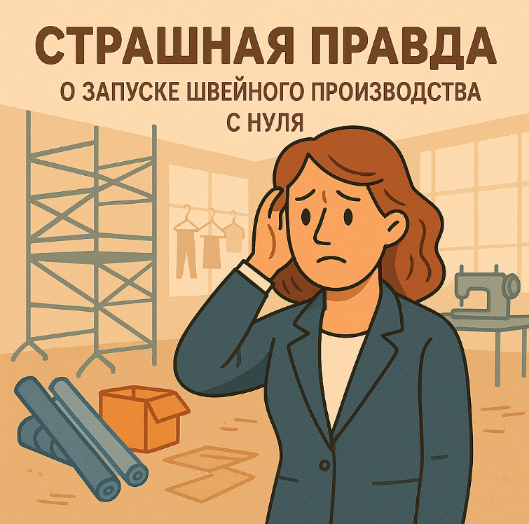 Запуск швейного цеха с нуля