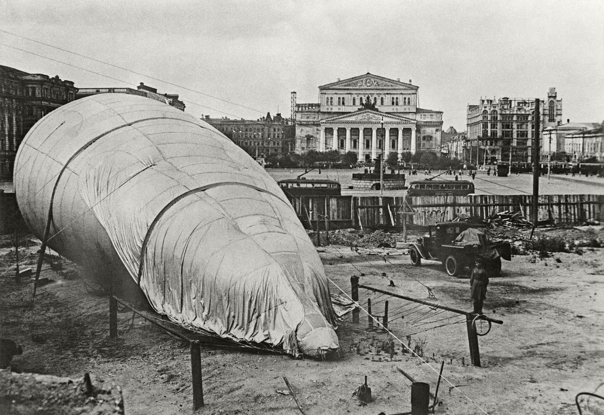 Аэростат воздушного заграждения