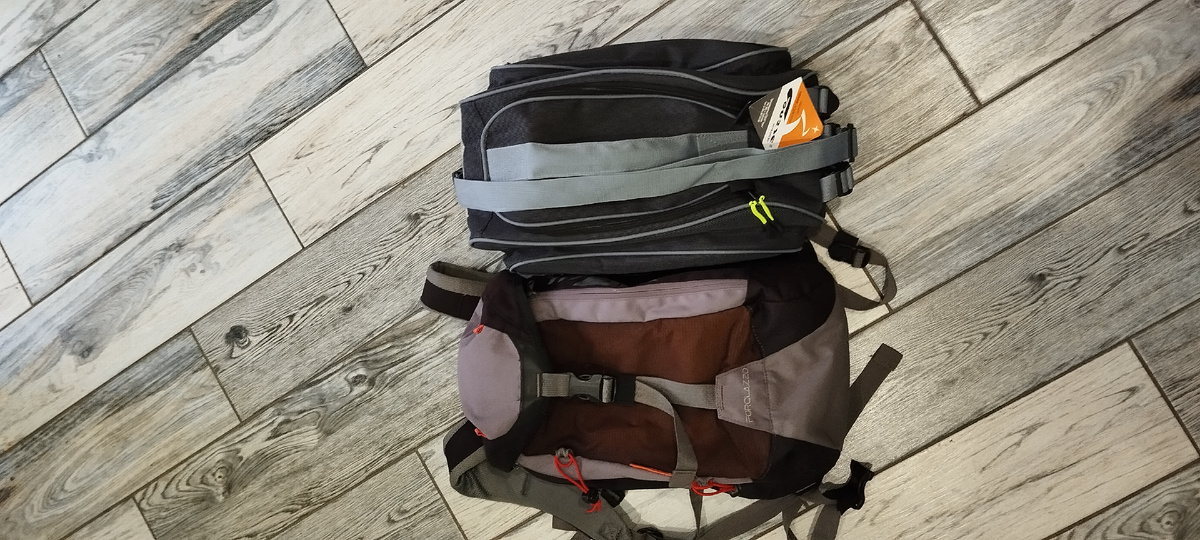 ДЖАСТ-3 и мой любимый Forclaz 20 в сравнении.