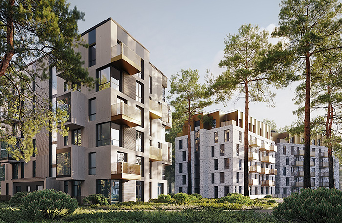    Курортный комплекс «Рощино residence». Фото: пресс-служба проекта «Рощино residence»