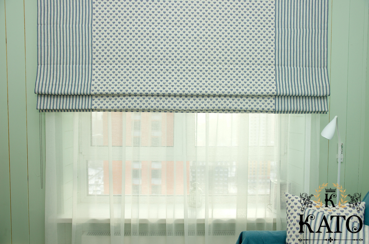 Как крепить римские шторы