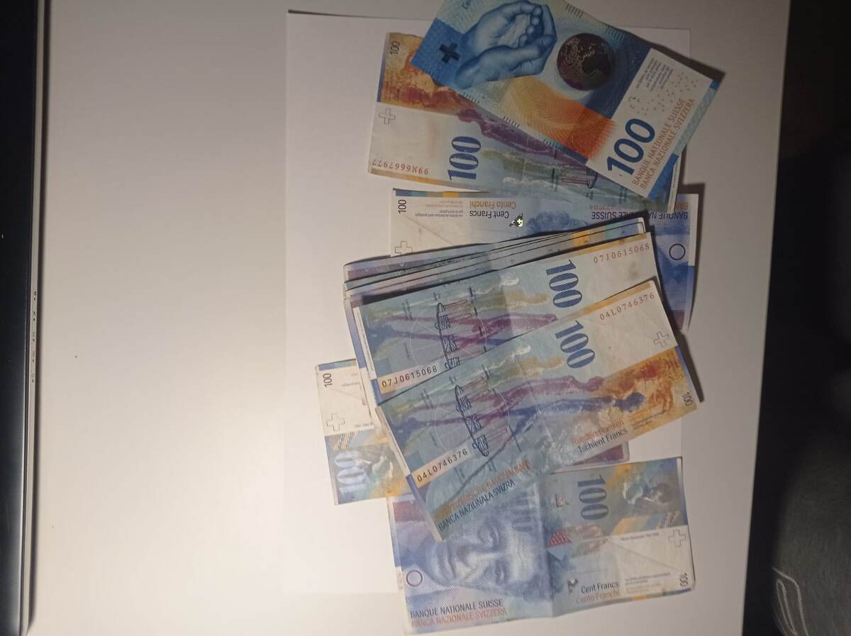 Старые швейцарские франки 8 серии