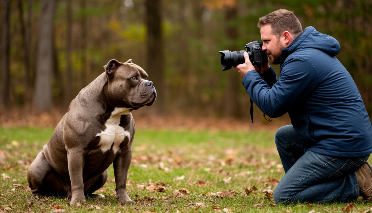 Фото питомца с уровня глаз