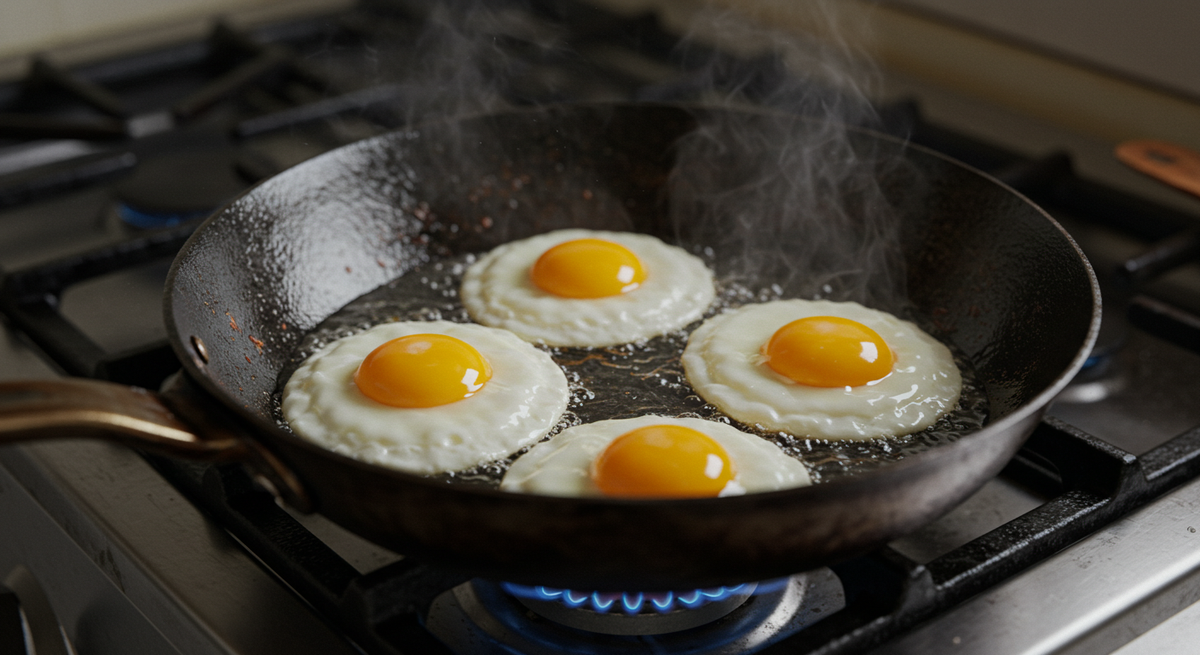 Яичница глазунья