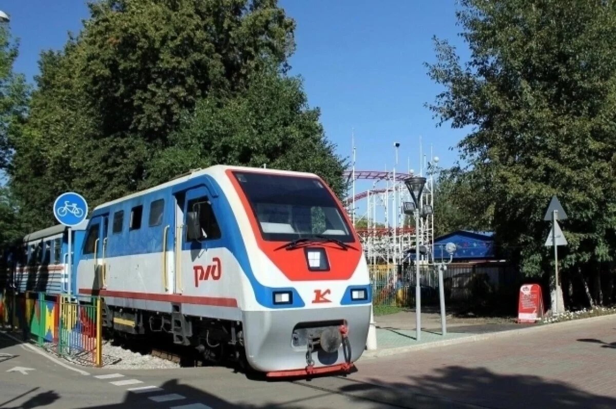    В Уфе начала работать Детская железная дорога