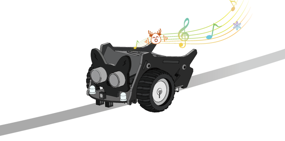 Следовании линии