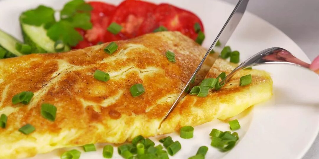 40-секундный ОМЛЕТ для вкусного завтрака.